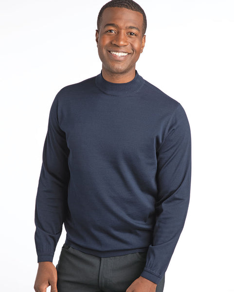 Croix Cotton Microfiber Classic Long Sleeve Mock Turtleneck