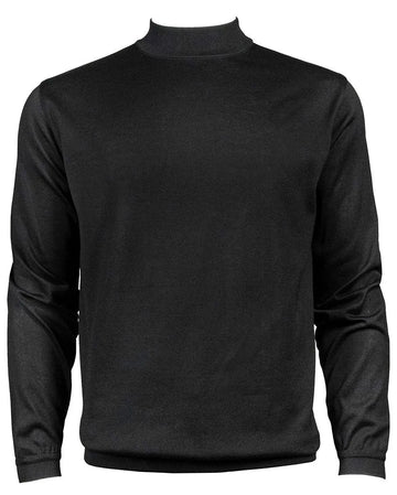 St. Croix Cotton & Microfiber Classic Long Sleeve Mock Turtleneck