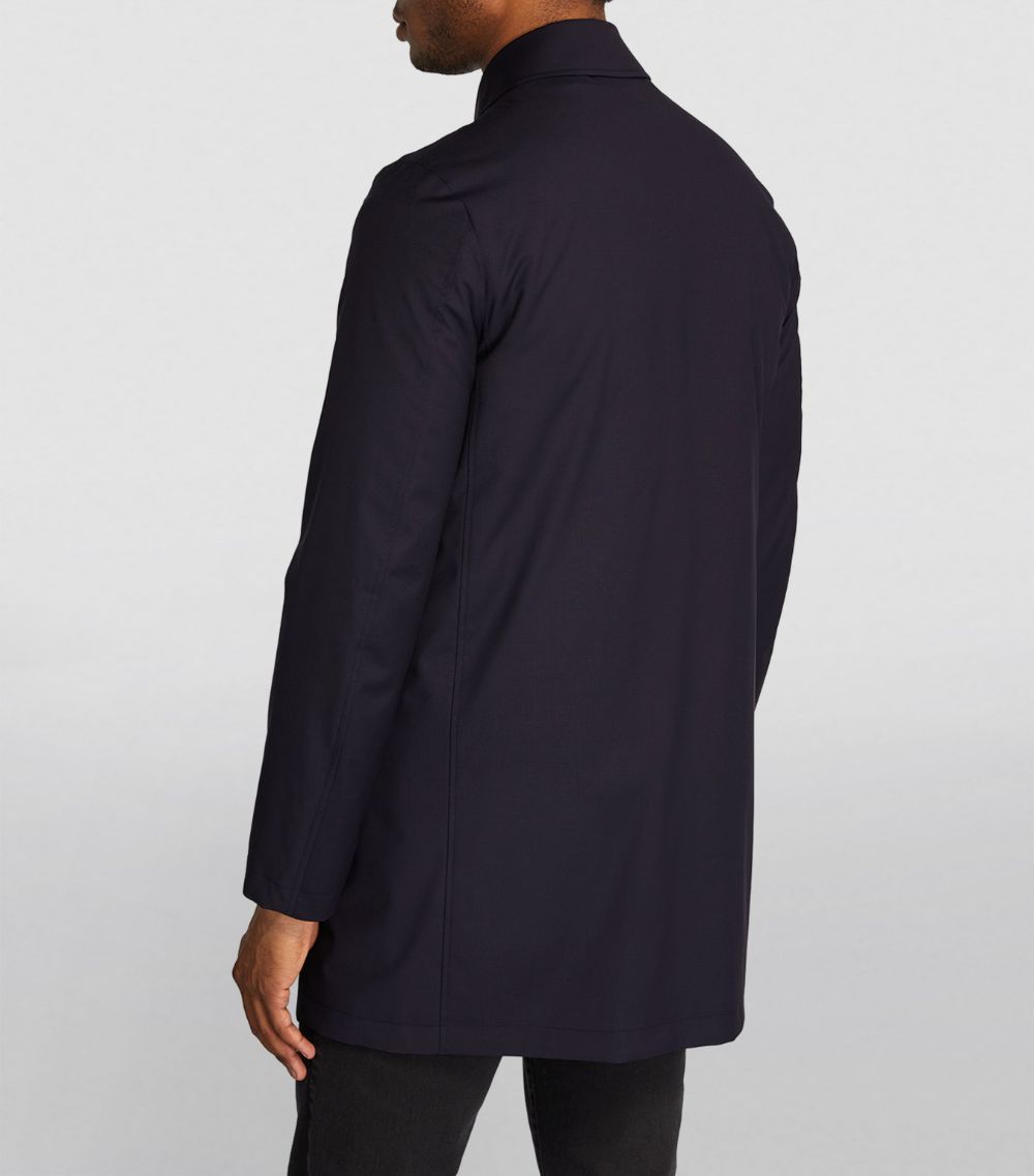 ジャケット・アウター PAUL SMITH High-Neck Urban Wool Coat PAUL Storm System Wool Rain Coat – Savile Lane