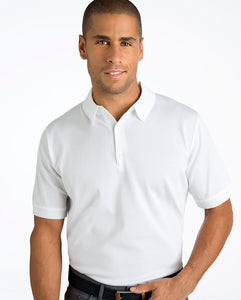 St. Croix Straight Bottom Cotton and Microfiber Polo