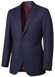 Paul Betenly Navy Chalkstripe Suit