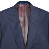 Paul Betenly Navy Chalkstripe Suit