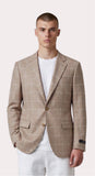 Paul Betenly Camel Windowpane Soft Coat