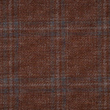 ARISTO MODERN SOFT SPORT COAT, BRICK/BLUE PLAID