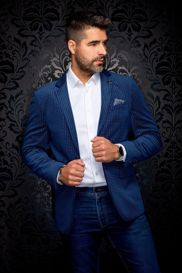 AU NOIR Blazer | Hemsworth, Navy