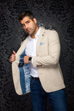 AU NOIR TROY Blazer, Beige