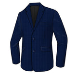 Custom Textured Pin Stripe Savile Lane LL Series II Suit