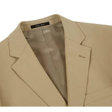 Renoir 508-4 Men's Tan 2-Piece Notch Lapel Wool Suit