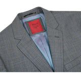 Men's Classic Fit Plaid Blazer Wool Sport Coat - Savile Lane