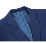 Renoir 201-20 Men's Royal Blue 2-Piece Single Breasted Notch Lapel Suit