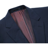 Renoir 508-19 Men's Navy 2-Piece Notch Lapel Wool Suit