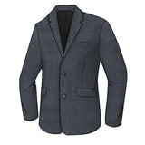 Custom Plain Weave Savile Lane JC Series Suit - Savile Lane
