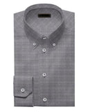 Custom Glen Plaid Shirt - Savile Lane