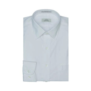 Cooper & Stewart White Non-Iron Cotton Dress Shirt