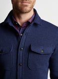 Peter Millar Crown Sweater Fleece Shirt Jacket