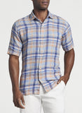 Peter Millar San Clemente Linen Sport Shirt