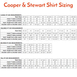 Cooper & Stewart White Non-Iron Cotton Dress Shirt