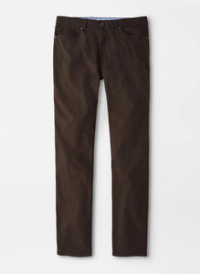 Peter Millar Cotton Flannel Five-Pocket Pant