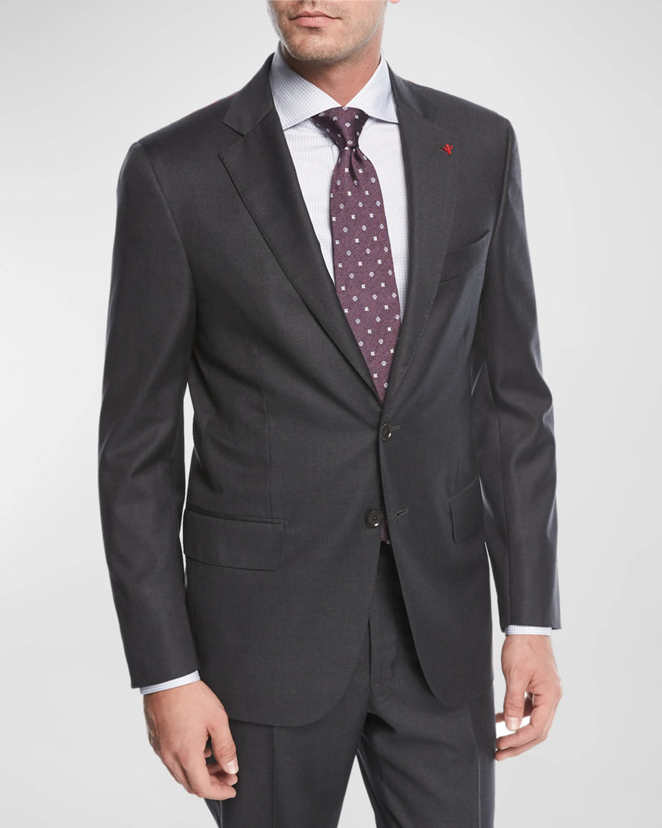 Barocci Suit Dark Grey – Savile Lane