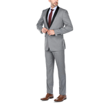 Renoir Men's Slim Fit 2-Piece Shawl Lapel Tuxedo Suit