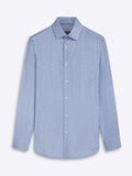 Bugatchi Air Blue Dots OoohCotton® Shirt